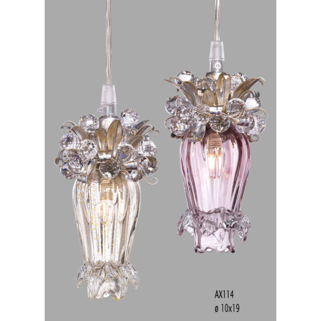 Design riippuvalaisin lasia