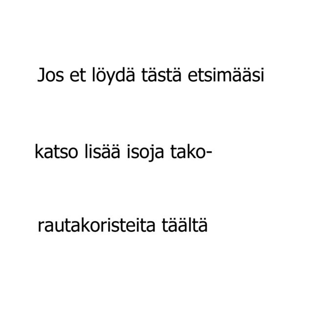 Iso takorautakoriste