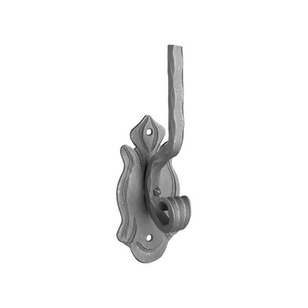 Koristeellinen käsijohteen kannake. Kannake käsituelle.