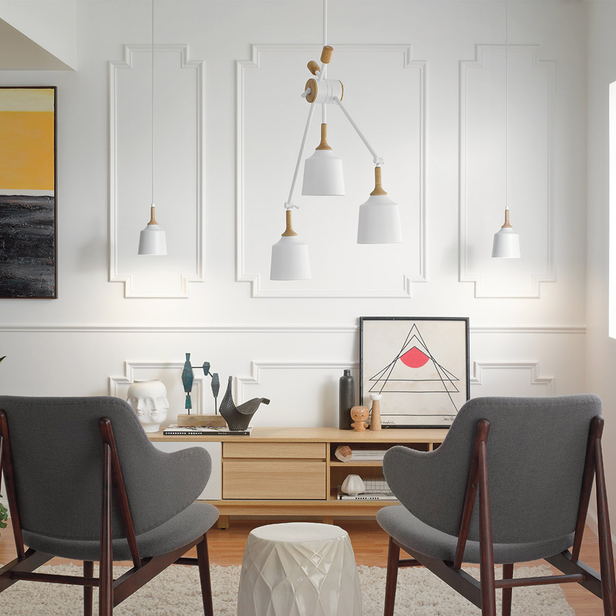 Mid-centuty tyyli | Sisustusliike Portiikki Kattovalaisin olohuoneeseen