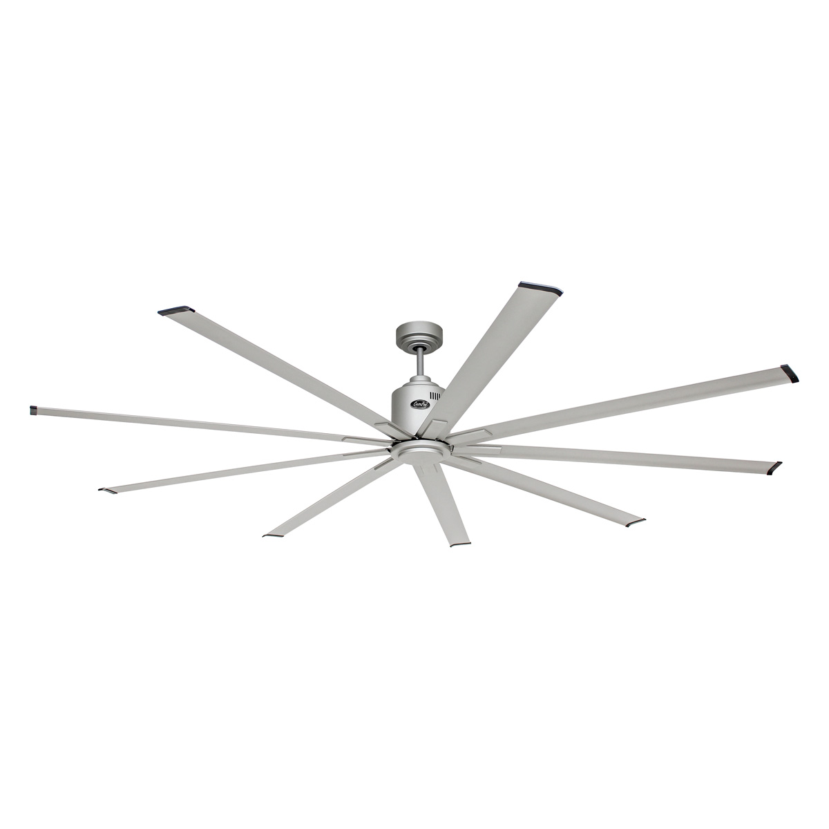 Suuri_kattotuuletin_BIGSMOOTHECO_titaaninhopea | Sisustusliike Portiikki Suuri kattotuuletin, suuret kattotuulettimet, Isot kattotuulettimet.