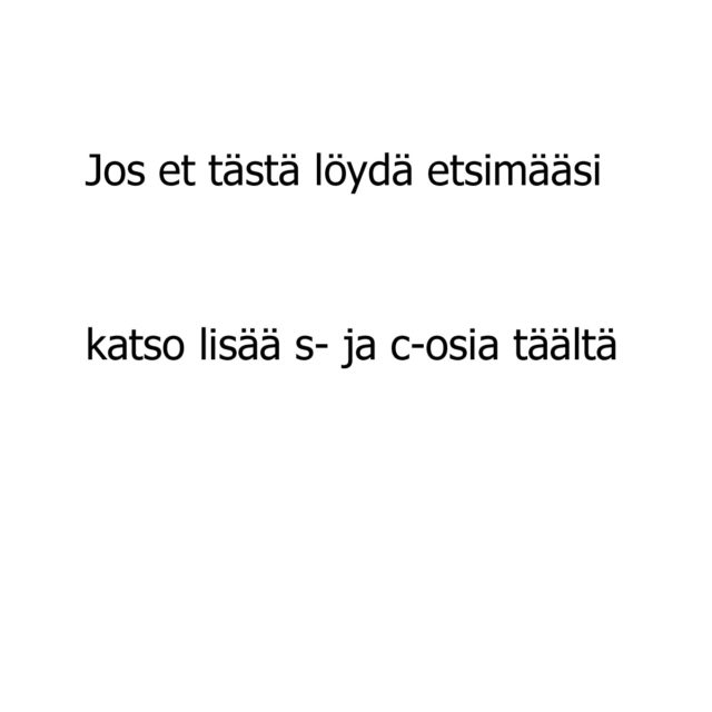 Takoraitainen c koriste, takorautainen s koriste