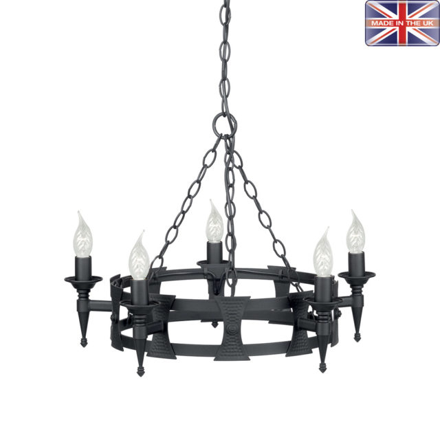 Takorautainen kynttiläkruunu