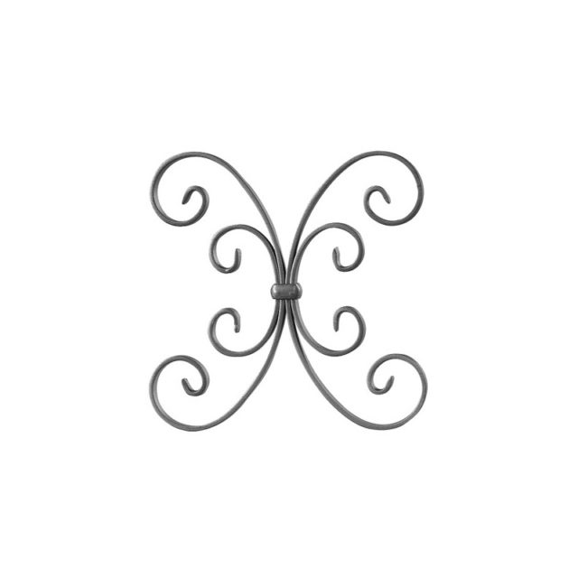 Takorautakoriste perhonen on kaunis koriste aidassa ja portissa.