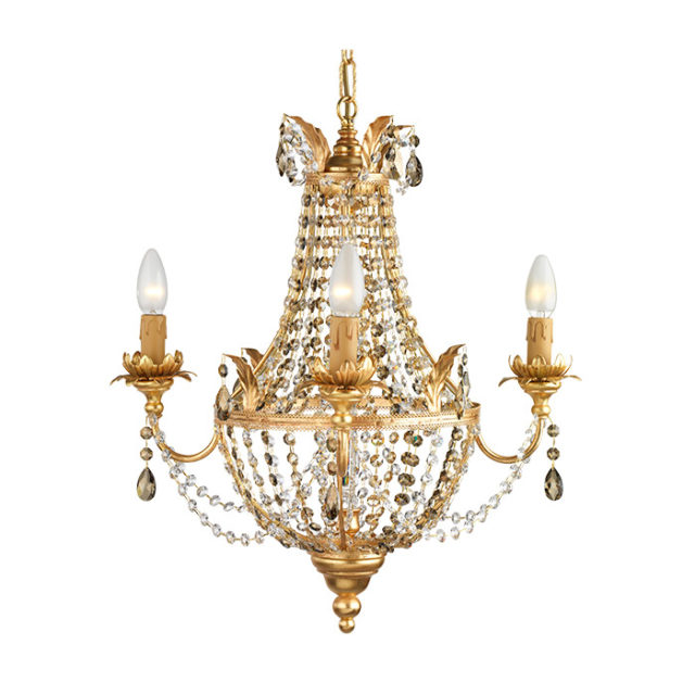 VIktoriaaninen kristallikruunu.