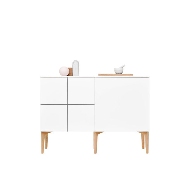 Lundia Fuuga senkki on väriltään valkoinen ja edustaa skandinaavista tyyliä.