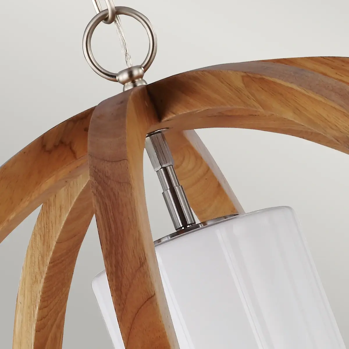 puu-teräs-valaisin-allier | Sisustusliike Portiikki puu ja teräs valaisin